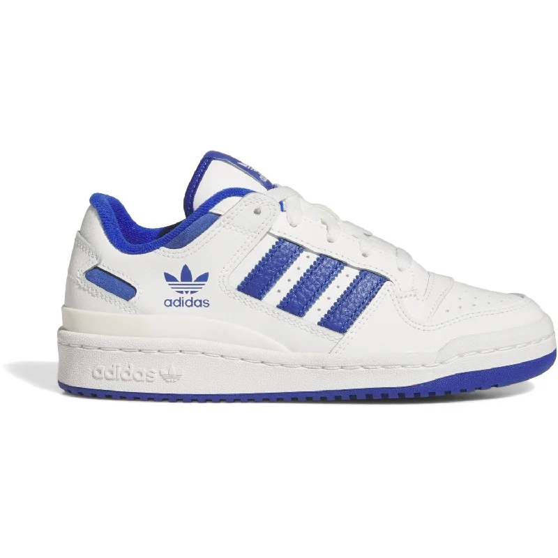 Ultra-Cushion Running Shoes adidas Originals Core White/Team Royal Blue/Core White Forum Low Cl J Sneakers