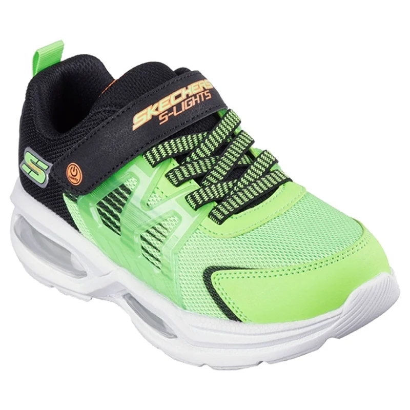 Chic Mesh Sneakers Skechers Prismatrons Quarter Cage Sneakers Lime Black