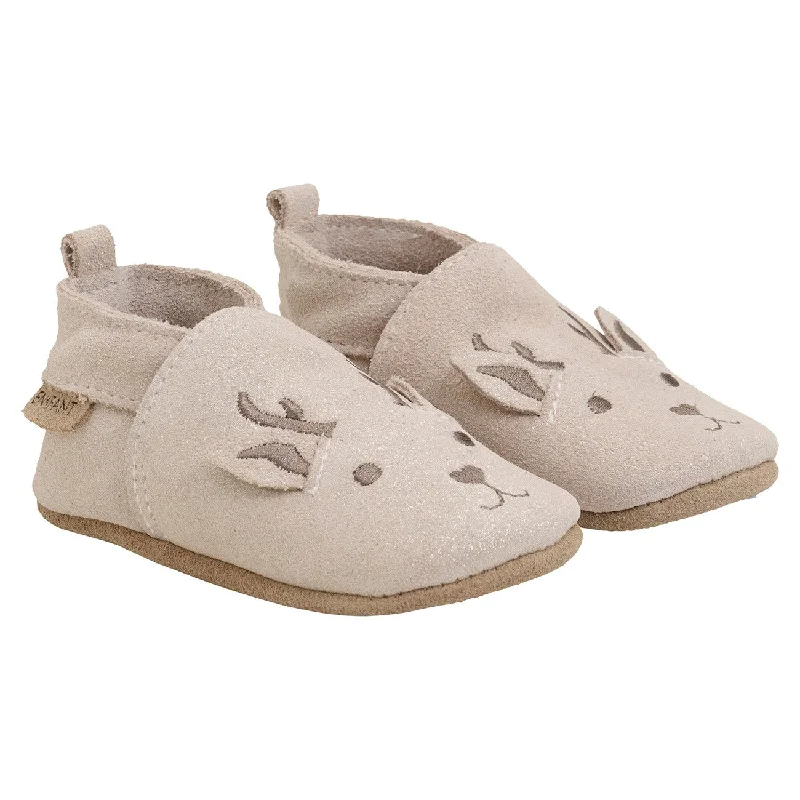 Minimalist Casual Sneakers En Fant Burnished Lilac leather booties w. Animal motif