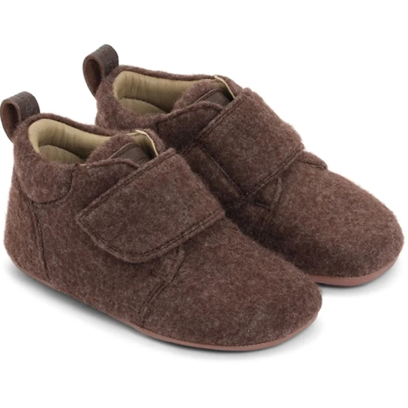 Breathable Stylish Sneakers Bundgaard Tannu Wool Indoor Shoes Brown