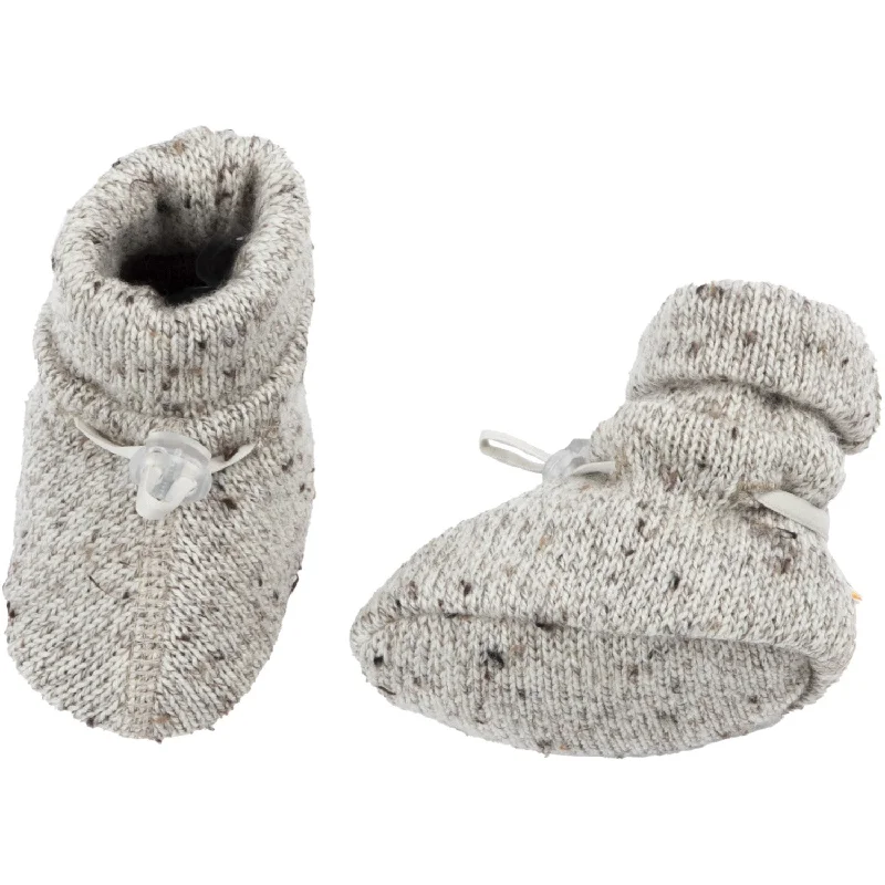 Durable Everyday Shoes Joha Wool Beige Slippers 2-layered