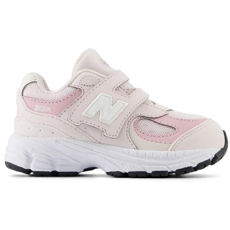 Soft Sole Casual Shoes New Balance Pink Granite 2002 Kids Hook & Loop Sneakers