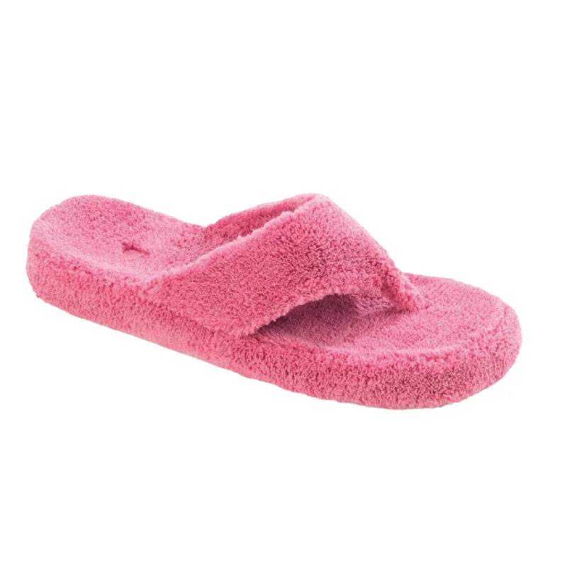 Airy Walking Shoes Acorn Women's Spa Thong Slipper - Azalea