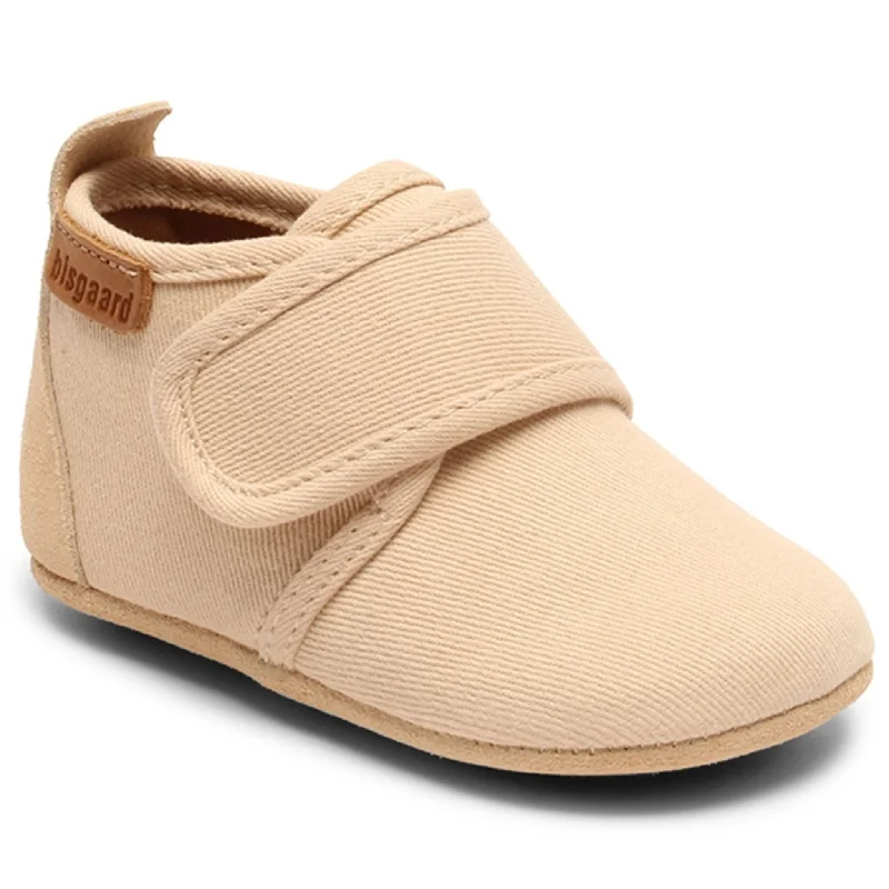 Cloud-Like Sneakers Bisgaard Baby Cotton Home Shoe Creme