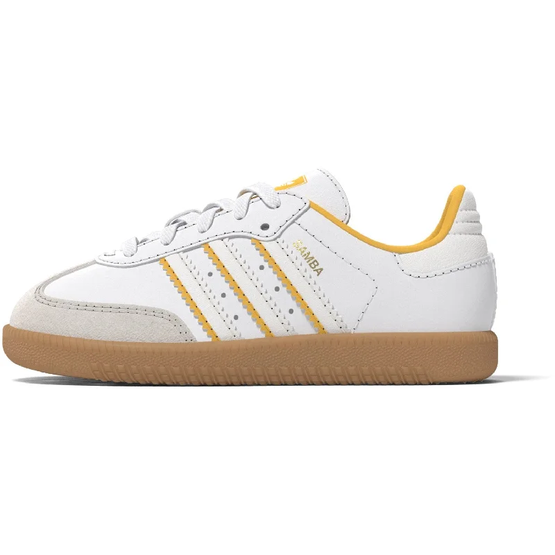 Trendy Athletic Shoes adidas Originals Crywht/Ftwwht/Creyel Samba Og El I Sneakers