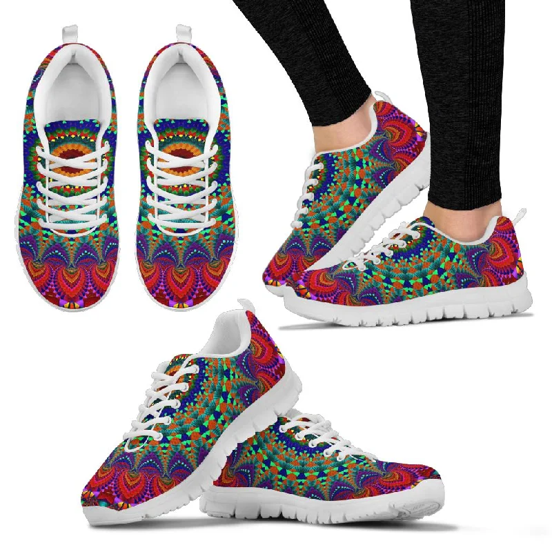 Ergonomic Walking Shoes Kaleidoscope Running Shoes