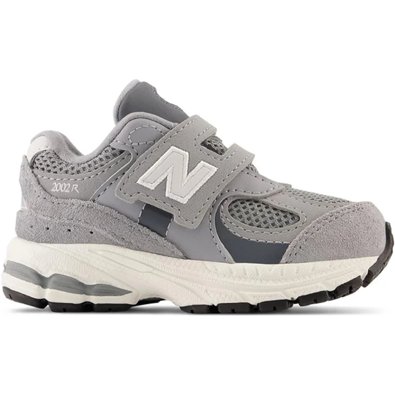 Anti-Slip Running Shoes New Balance New Balance 2002 Hook & Loop Sneakers Steel