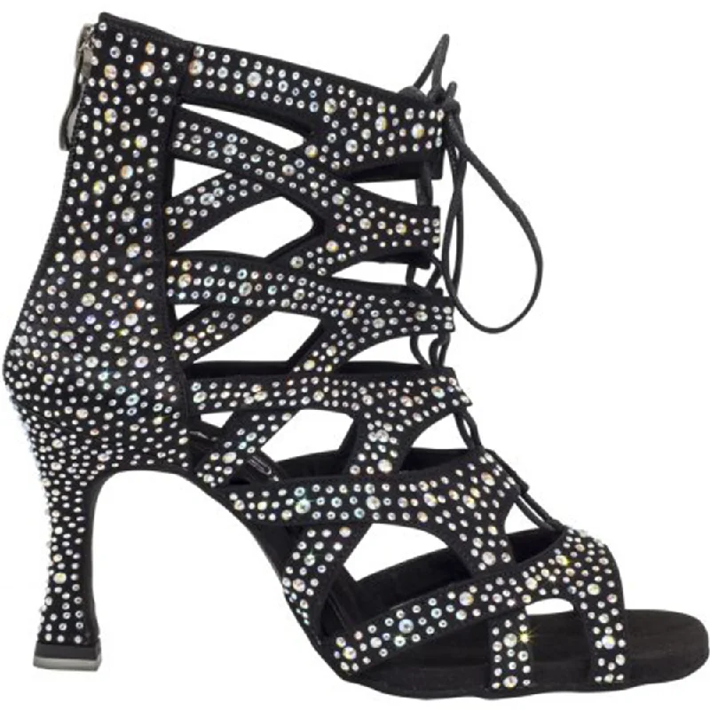 Trendy Athletic Shoes Dancin Special Edition Crossed Bands , Crystal Strass