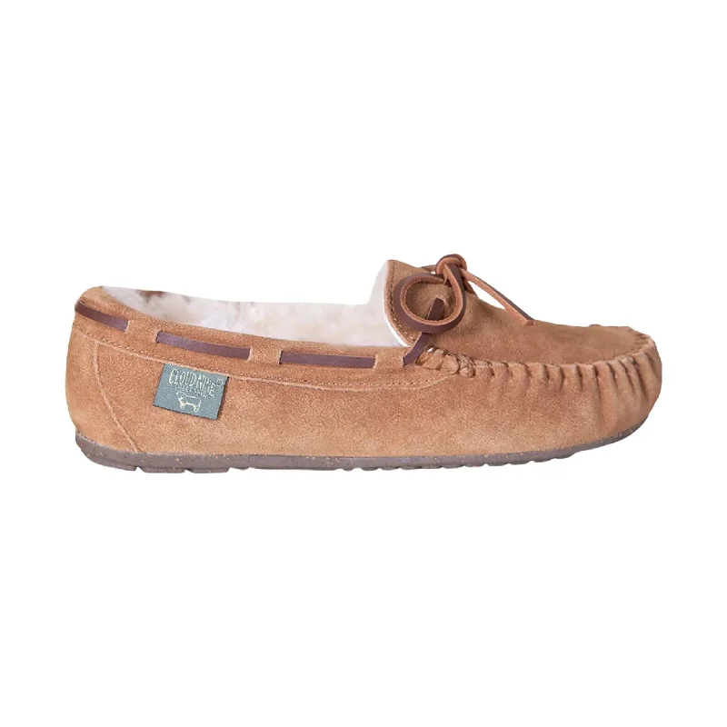 Flexible Sport Sneakers Cloud Nine Women's Moccasins Slippers - Chestnut