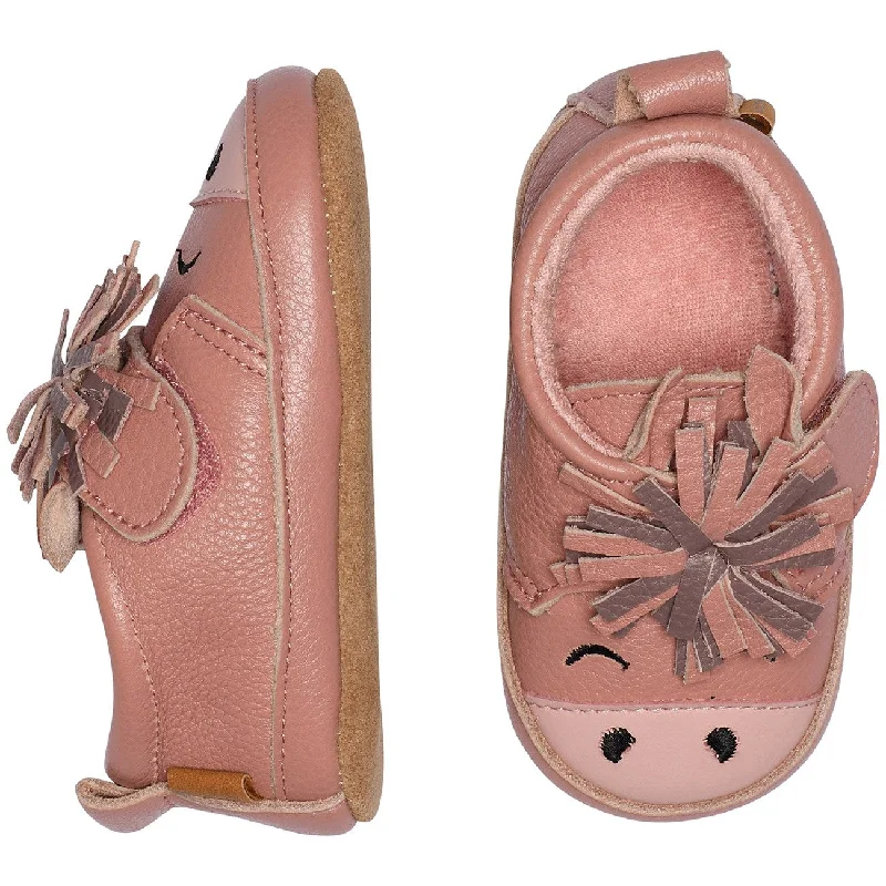Non-Slip Running Shoes MELTON Ash Rose Horse læder hjemmesko