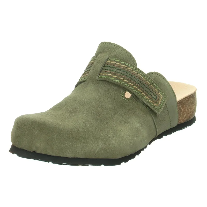 Minimalist Running Shoes Think! Julia Jade Leather Clog (Women's)