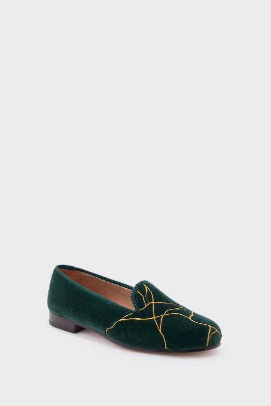 Stylish Slip-On Shoes Hunter Kintsugi Loafers