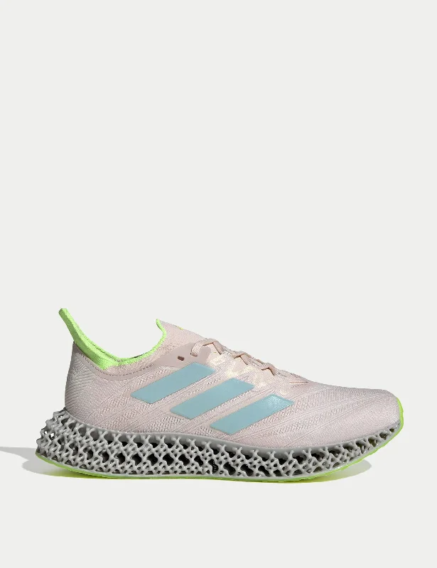 Breathable Stylish Sneakers 4DFWD 4 Running Shoes - Wonder Quartz/Flash Aqua/Lucid Lemon