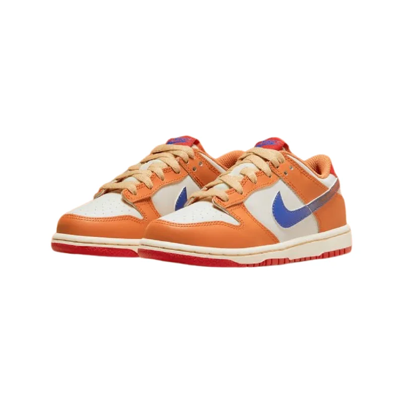 Quick-Dry Sport Shoes Nike Dunk Low GS Sail Game Royal University Red