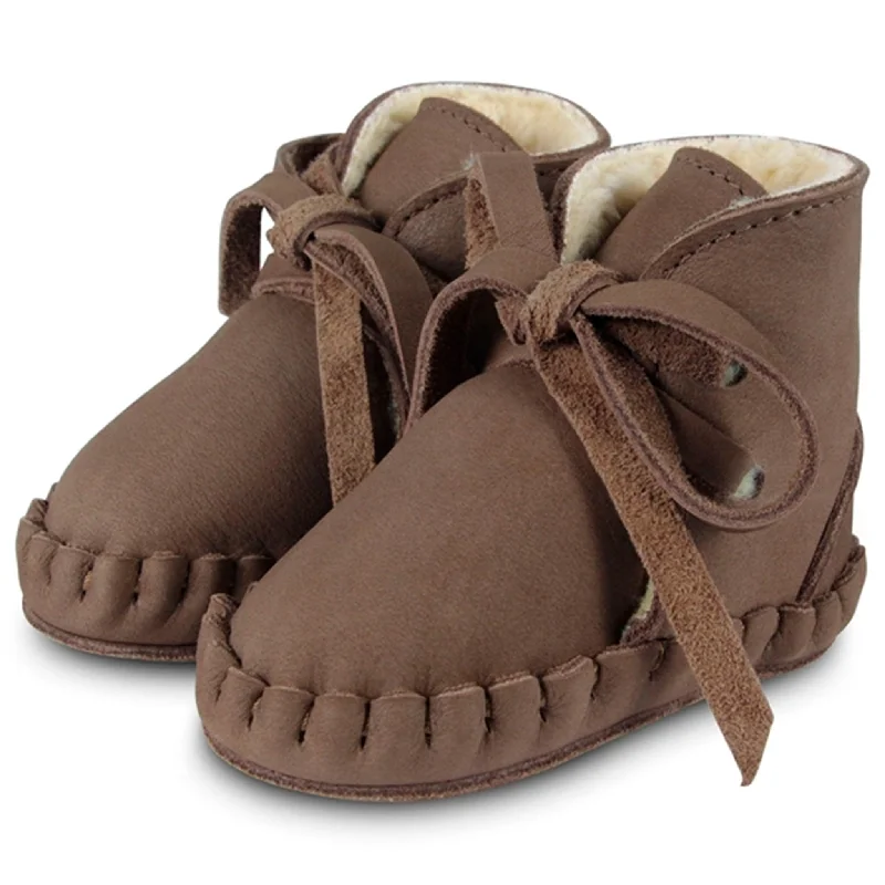 Street Comfort Shoes Donsje Baby Pina Classic Lining Hazelnut Nubuck
