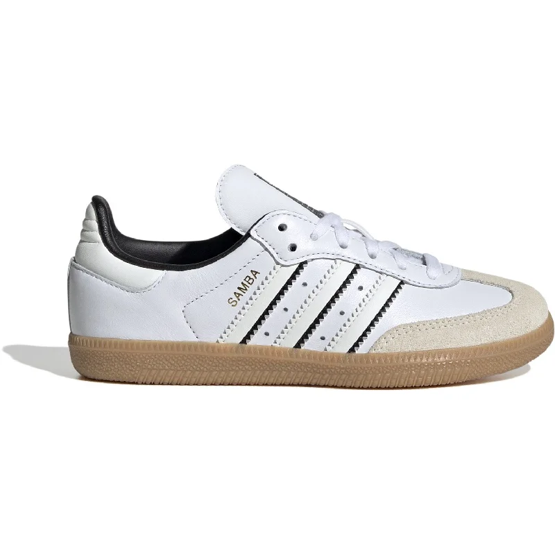 Streetwear Casual Shoes adidas Originals Cloud White/Off White/Core Black Samba Og C Sneakers