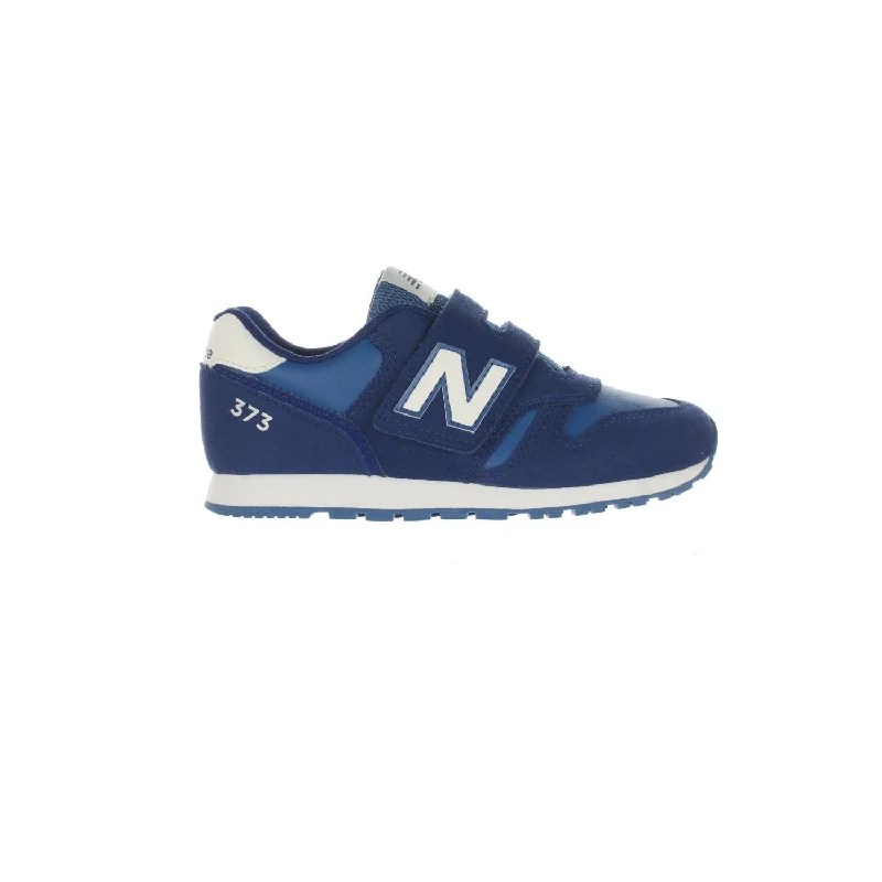 Comfy Lightweight Sneakers New Balance Blue 373 Kids Hook & Loop Sneakers