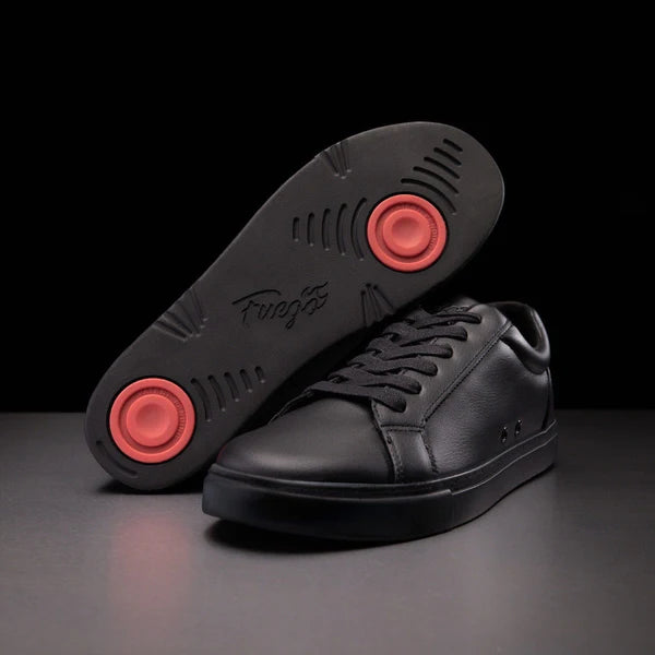 Ultra-Cushion Running Shoes Fuego - Low Top All Black