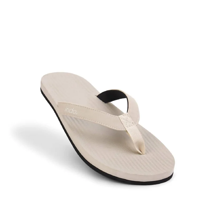 Lightweight Everyday Sneakers Women's Essential Flip Flop In Sea Salt