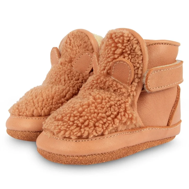 Classic Everyday Shoes Donsje Baby Richy Lining Teddy Bear Light Mable Curly