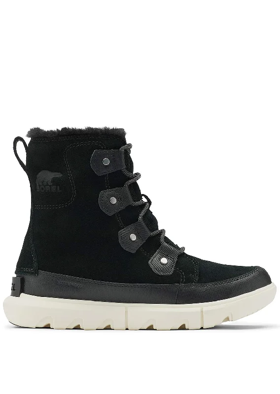 Shockproof Running Sneakers Sorel Women's Explorer II Joan Faux Fur Waterproof Boots