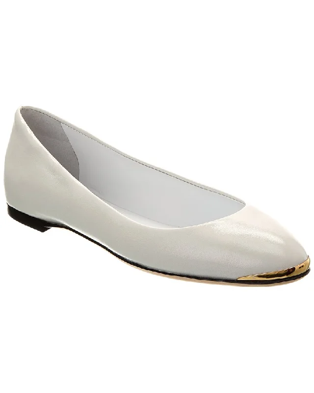 Ultra-Soft Walking Shoes Giuseppe Zanotti Amur 2.0 Leather Flat