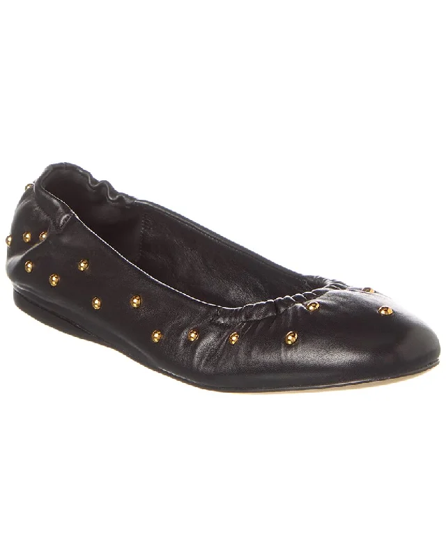Breathable Foam Sneakers Chloé Eia Leather Ballerina Flat