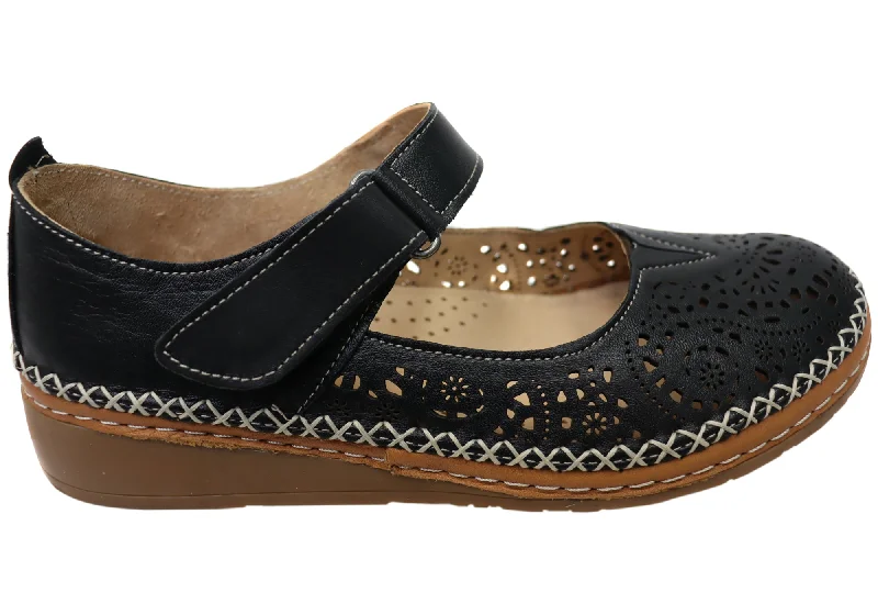 Cushion Foam Sneakers Orizonte Allegra Womens European Comfortable Leather Mary Jane Shoes