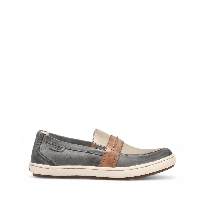 Breathable Foam Sneakers Women's Upward Slip-On Shoes - Medium Width In Steel/taupe Multi