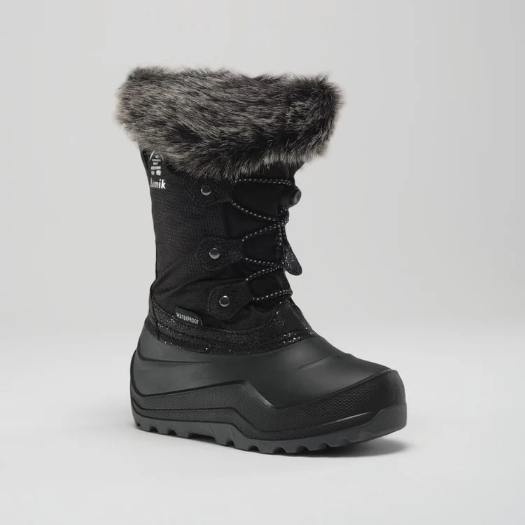 Breathable Street Sneakers Kamik POWDERY 3 Toddler & Girls Winter Boots - (8T to 7)
