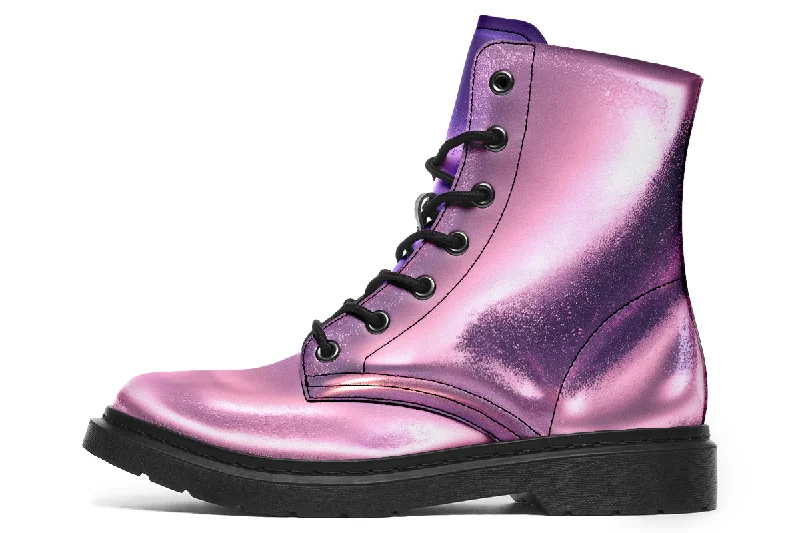 Ultra-Soft Walking Shoes Violet Chrome Boots