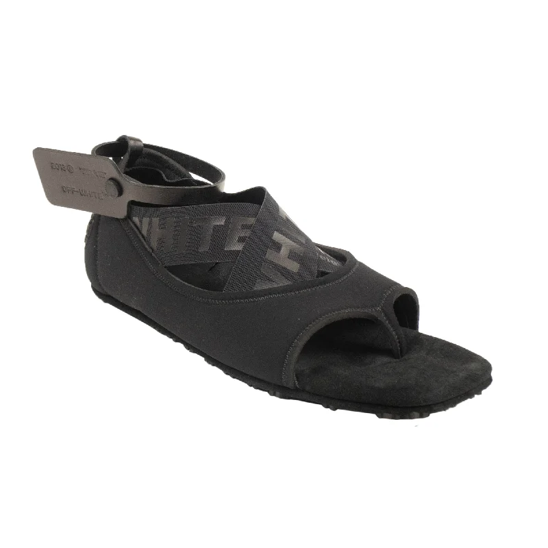 Durable Everyday Shoes Black Yoga Flat Shoes Sandals