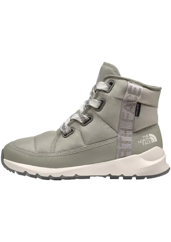 Minimalist Casual Sneakers The North Face Women's ThermoBall Lace Up Luxe WP Boots