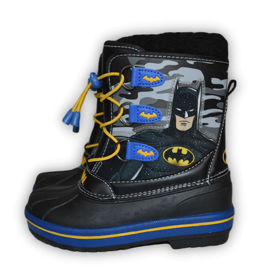 Flexible Street Sneakers Kids Shoes Batman Youth Boys Winter Boots