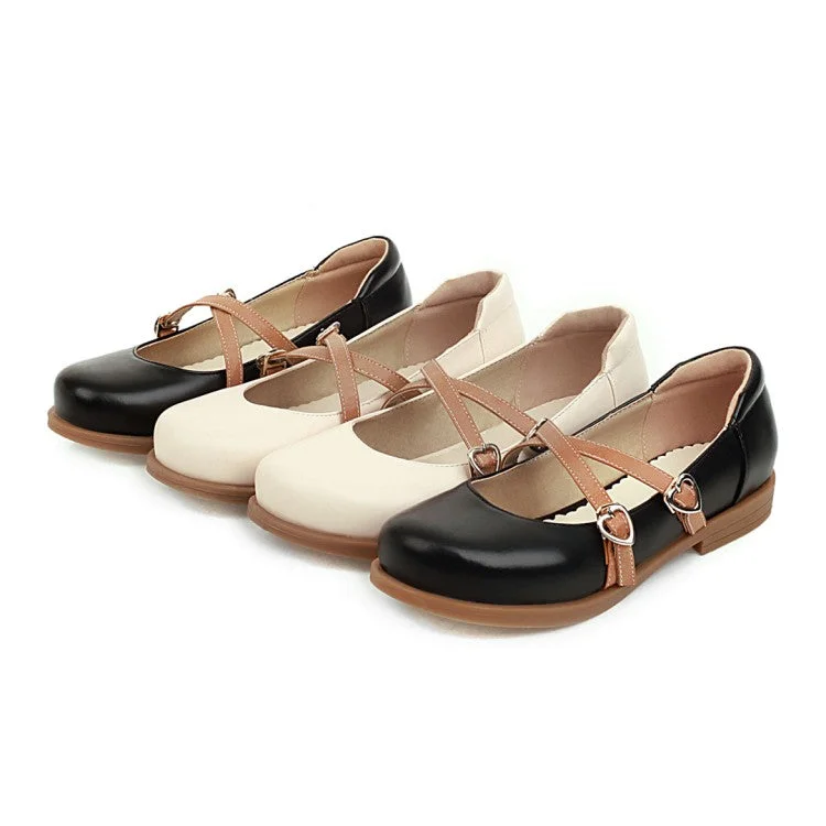 Quick-Dry Running Shoes Women Buckle Belt Flats Mary Jane Shoes