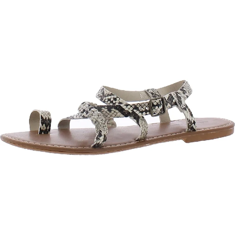 Breathable Loafers Arizona Jeans Co.  Womens Andino Toe Loop Slingback Flat Sandals