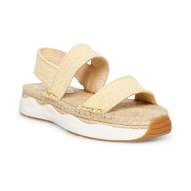 Everyday Sport Sneakers Cool Planet by Steve Madden Womens Sirrius Woven Open Toe Espadrilles