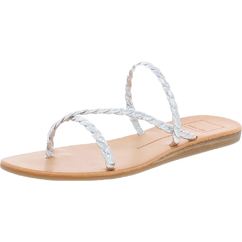 All-Day Running Shoes Dolce Vita Womens Dexla Strappy Flat Slide Sandals