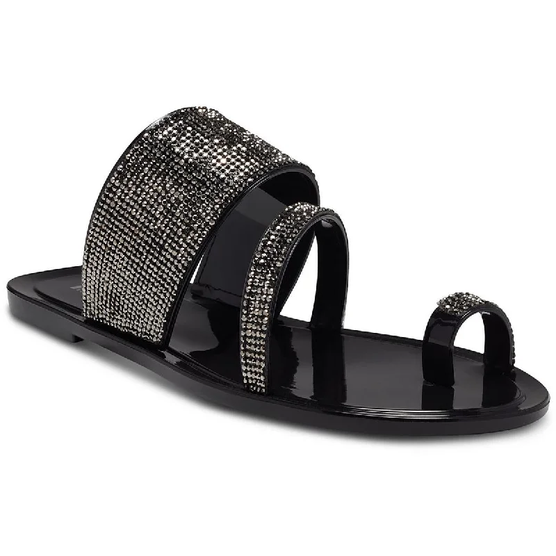 Modern Foam Sneakers INC Womens Gianolo Rhinestone Flat Sandals