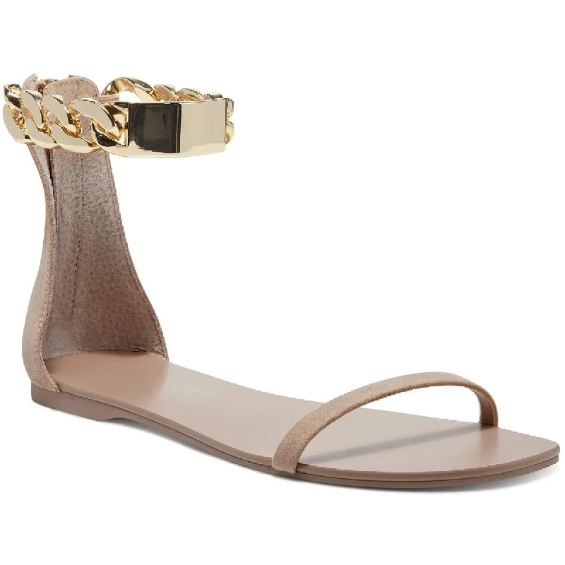 Fashionable Loafers INC Womens Satiya Casual Zipper Slingback Sandals
