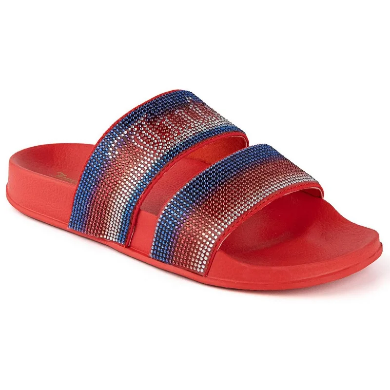 Everyday Sport Sneakers Juicy Couture Womens WINX Embellished  Slide Sandals