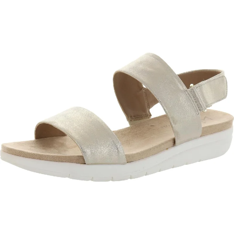 Budget Walking Shoes LifeStride Womens Peaceful Open Toe Ankle Strap Wedge Sandals