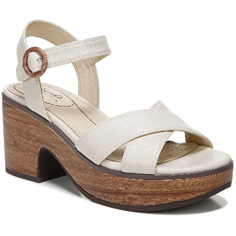 Lightweight Cushion Sneakers LifeStride Womens Peachy Cushioned Footbed Ankle Strap Heels