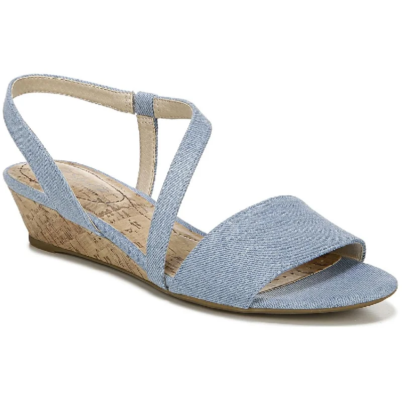 Soft Sole Casual Shoes LifeStride Womens Yasmine Strappy Slip On Wedges
