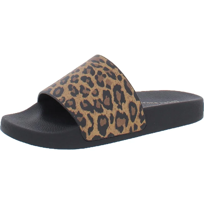 Natural/Black Distressed Leopard