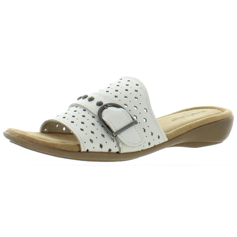 Fashion-Oriented Shoes Minnetonka Womens Glynis Embellished Open Toe Slide Sandals