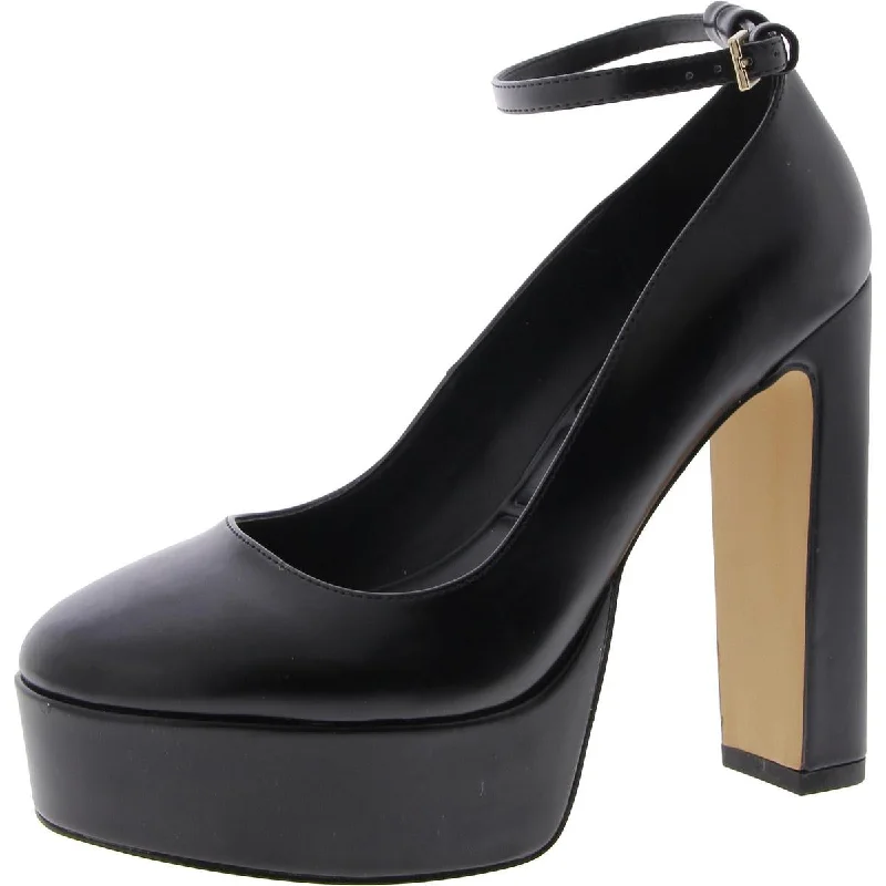 All-Day Running Shoes Aldo Womens Fonda Faux Leather Adjustable Block Heels