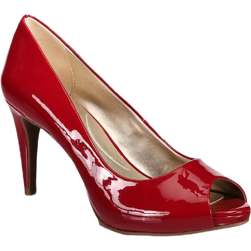 Trendy Walking Sneakers Bandolino Womens Rainaa Faux Leather Pumps