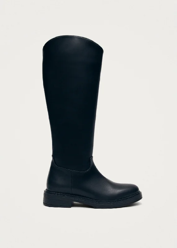 All-Day Wear Shoes Carson Black Vegan Leather Boots