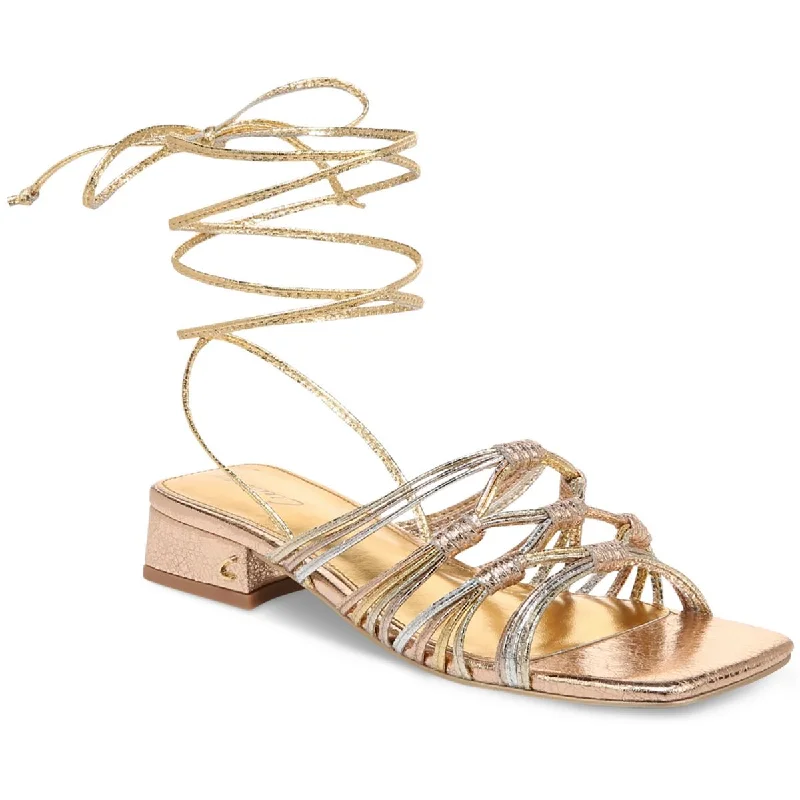 Ergonomic Walking Shoes Circus by Sam Edelman Womens Patent Cushioned Footbed Gladiator Sandals
